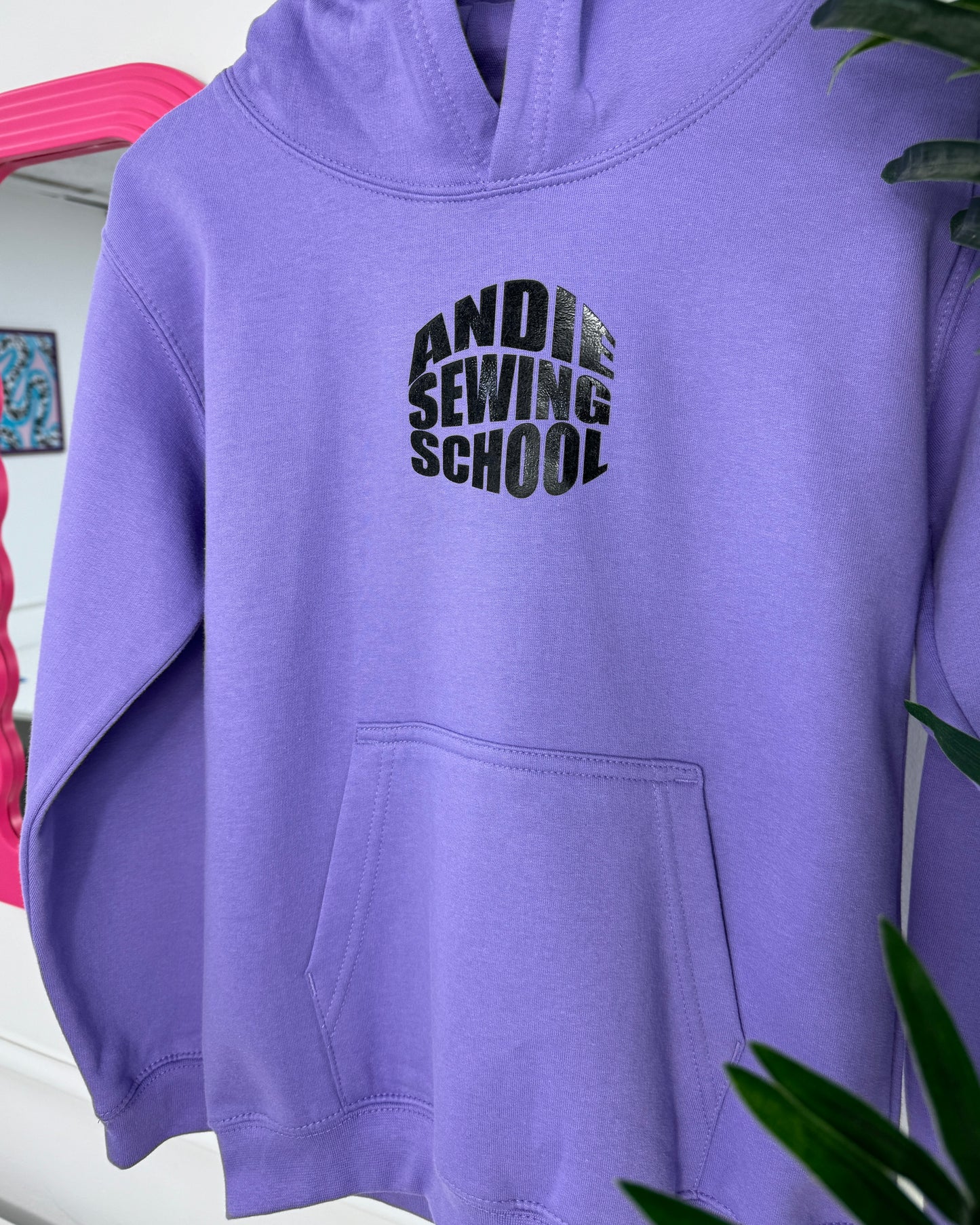 Andie Sewing School Purple Jumper