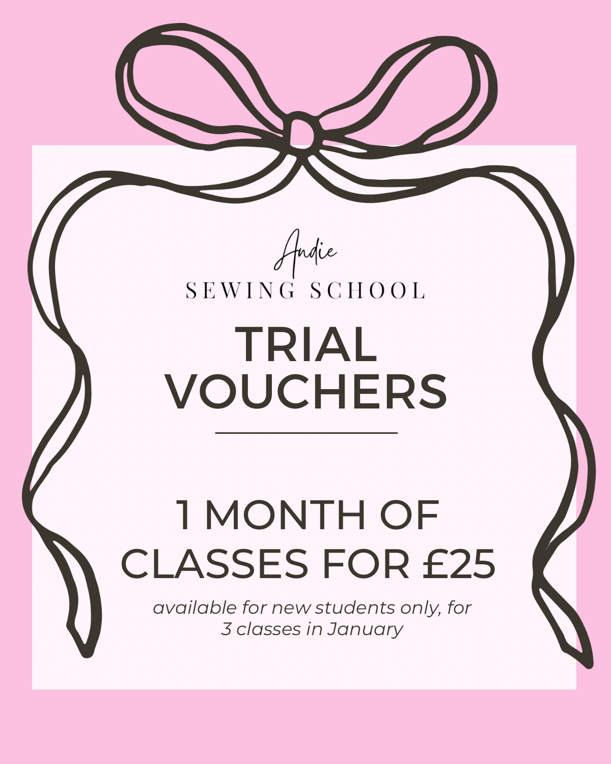 £25 Gift Voucher Kids Classes
