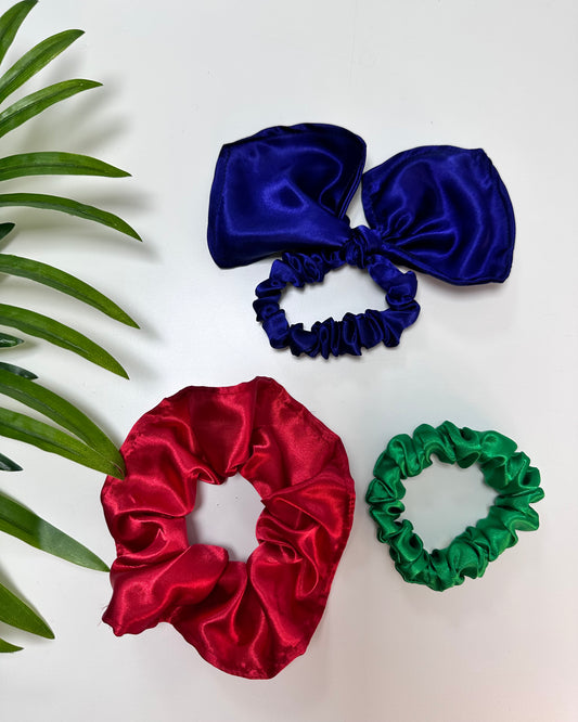 Make your own Scrunchie Trio kit (Satin)