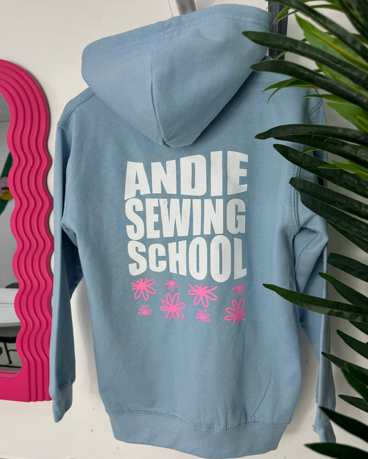 Andie Sewing School Blue Jumper