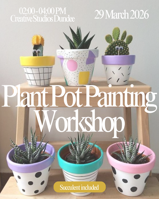 Plant Pot Painting Workshop