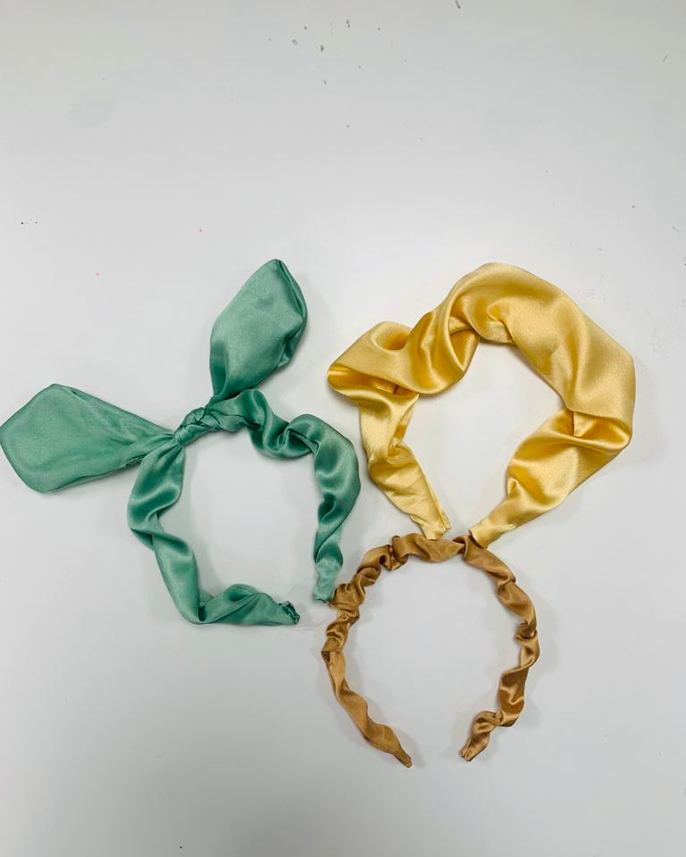 Make your own Head Band Trio kit (Satin)