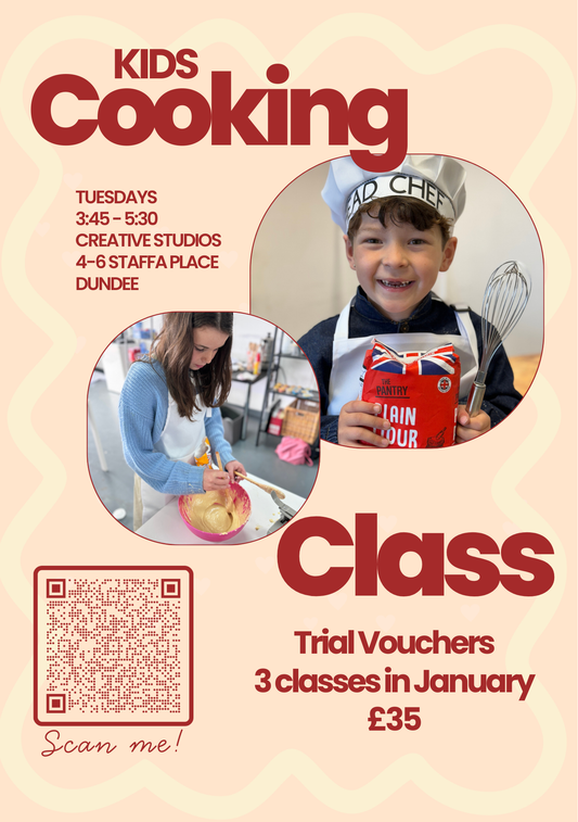 £35 Gift Voucher Kids Cooking Classes