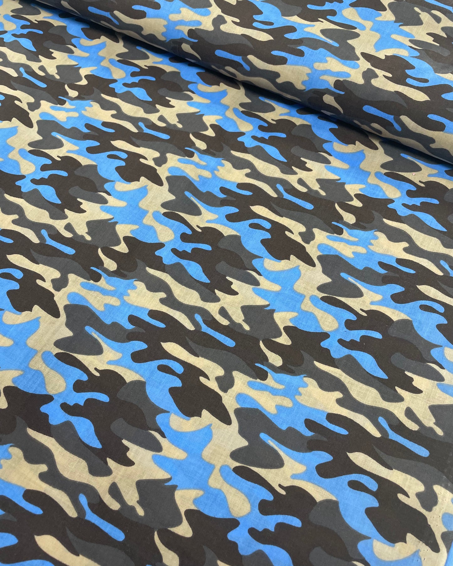 MP Camo Polycotton Fabric