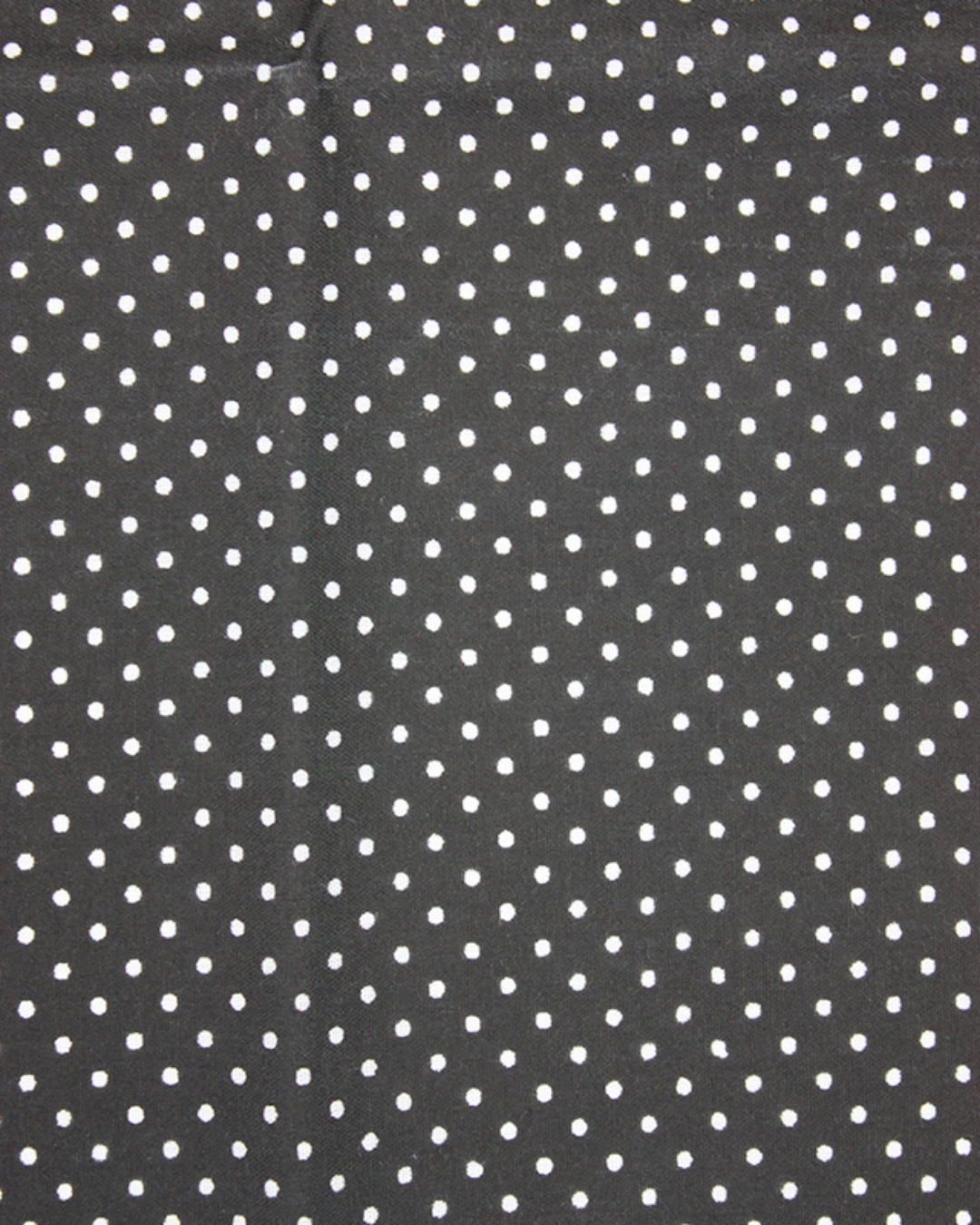 Black and White Polka Dot Fabric